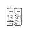 A20 web floor plan A20 web floor plan at Windsor Fitzhugh, Dallas, TX